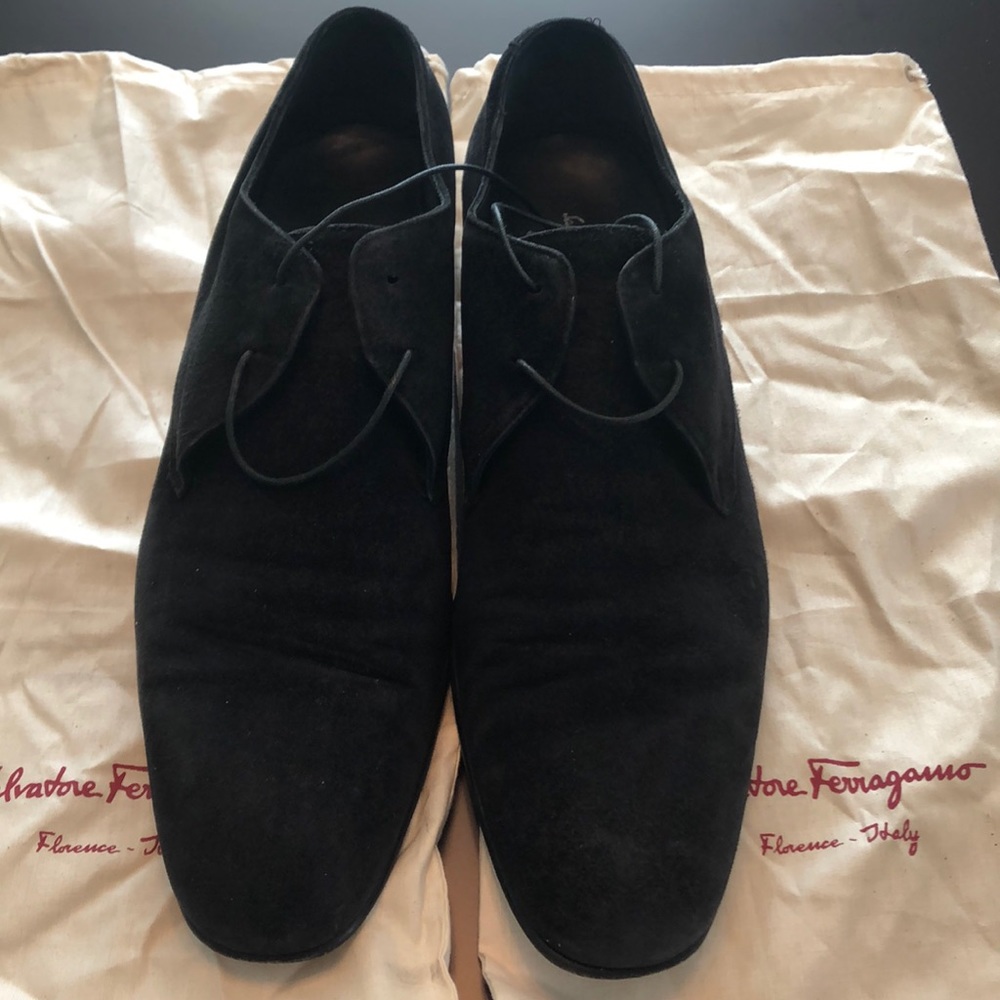 Ferragamo Suede Shoes